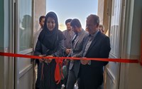 افتتاح دومین پروژه مهم بهداشتی شبکه بهداشت و درمان نقده در هفته دولت